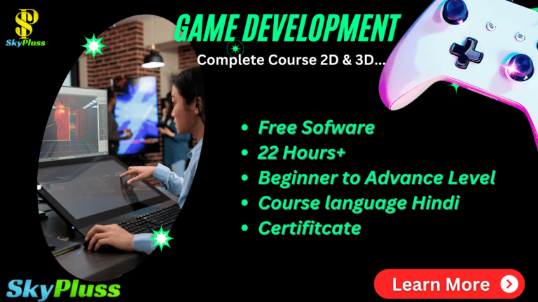 Game Development Complete Course Without Coding .